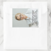 Papieraufkleber für Ärzte ohne Maske Rechteckiger Aufkleber (Tasche)