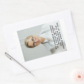 Papieraufkleber für Ärzte ohne Maske Rechteckiger Aufkleber (Umschlag)