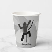 Papieraufkleber für Frauen Pappbecher (Rückseite)