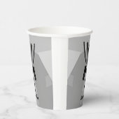 Papieraufkleber für Frauen Pappbecher (Rechts)