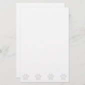 Papierausschnitt Dog-Druck Briefpapier (Vorne/Hinten)