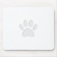 Papierausschnitt Dog-Druck
