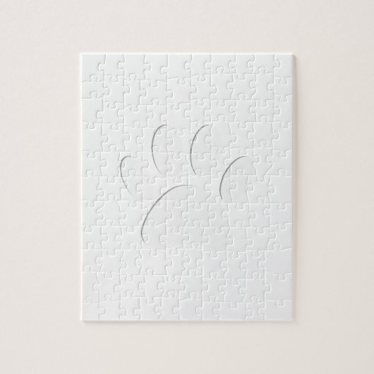 Papierausschnitt Dog-Druck Puzzle (Vertikal)