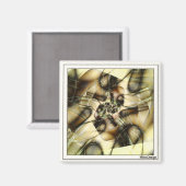 Papierausschnitte Magnet (Vorderseite/Rückseite)