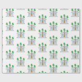 Papierbank Geschenkpapier (Flach)