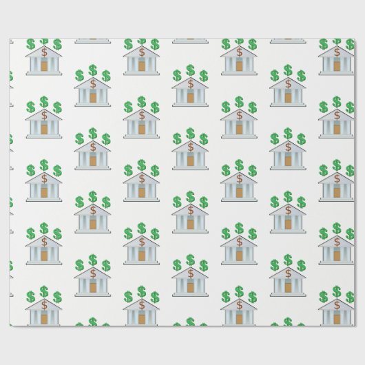 Papierbank Geschenkpapier (Flach)