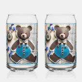 Papierbär Soda Glas (Rückseite)
