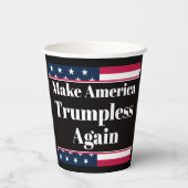 Papierbecher ohne Trump (Rückseite)