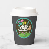 Papierbecher-Oster-Jelly-Bean-Gartenparty Pappbecher (Vorderseite)