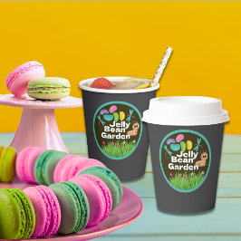 Papierbecher-Oster-Jelly-Bean-Gartenparty Pappbecher