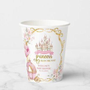 Papierbecher Royal Princess Baby Shower