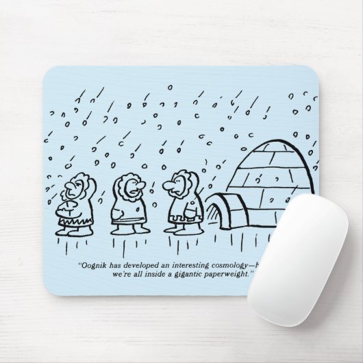 Papierbeschwerer Mousepad (Mit Mouse)