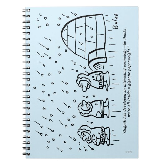 Papierbeschwerer Notizblock (Vorderseite)