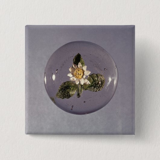 Papierbeschwerer, Pantin Werkstatt, c.1850 Button (Vorderseite)