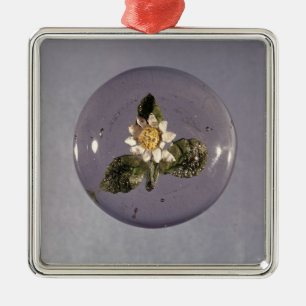 Papierbeschwerer, Pantin Werkstatt, c.1850 Silbernes Ornament