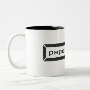 Papierbeschwerer-Tasse Zweifarbige Tasse