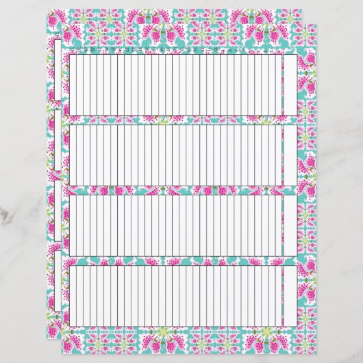 Papierblatt (Vorne/Hinten)