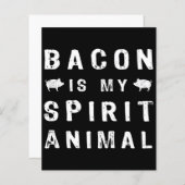 Papierblatt | Bacon Eggs Food | Party von Lebensmi (Vorne/Hinten)