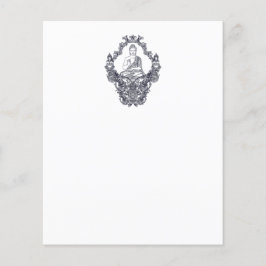 PAPIERBLATT: BUDDHA