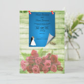 Papierblatt Einladung (Stehend Vorderseite)