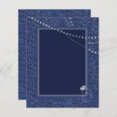 Papierblatt für Denim und Diamanten (Vorne/Hinten)