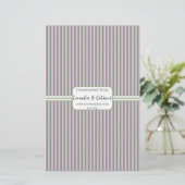 Papierblatt für die Seifenspange mit rosa und grün (Stehend Vorderseite)