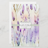 Papierblatt für die Watercolor-Seifenspäne von Lav (Vorne/Hinten)