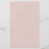 Papierblatt für rosa Seifenspäne (Rückseite)