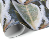 Papierblatt mit Eis Geschenkpapier (Rolleneckpunkt)