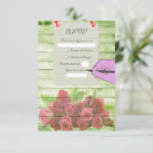 Papierblatt RSVP Karte (Stehend Vorderseite)