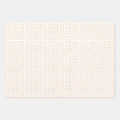 Papierblatt Set Dinosaurier in Weihnachtsmannmütze Geschenkpapier Set (Vorderseite 3)