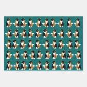 Papierblätter aus Calico Geschenkpapier Set (Vorderseite 2)