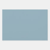 Papierblätter aus grauem Staubblech Geschenkpapier Set (Vorderseite 2)