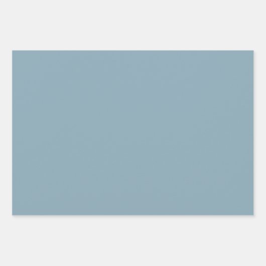 Papierblätter aus grauem Staubblech Geschenkpapier Set (Vorderseite)