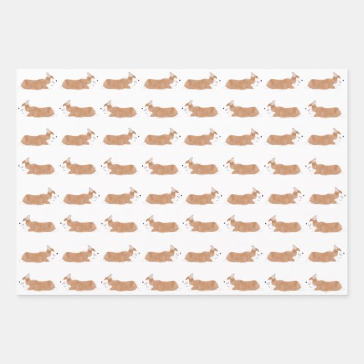 Papierblätter aus Korgi Geschenkpapier Set (Vorderseite 3)