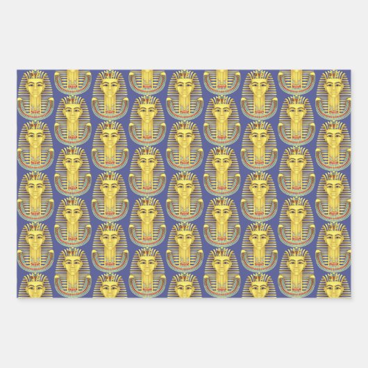 Papierblätter für alte ägyptische Verpackungen Geschenkpapier Set (Vorderseite 3)