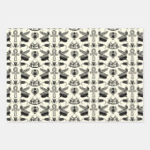 Papierblätter für antike ägyptische Hieroglyphen Geschenkpapier Set (Vorderseite)