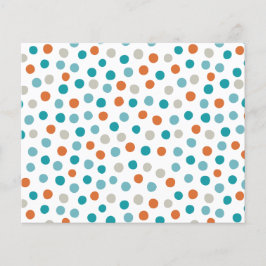 Papierblätter für aquamarine, blaue und orange Pol