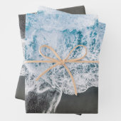Papierblätter für Beach Vibes Geschenkpapier Set (Beispiel)