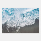 Papierblätter für Beach Vibes Geschenkpapier Set (Vorderseite)