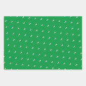 Papierblätter für benutzerdefinierte Fragezeichen Geschenkpapier Set (Vorderseite 2)