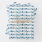 Papierblätter für Blumenbearbeitung Geschenkpapier Set (Beispiel)