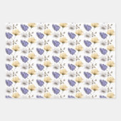 Papierblätter für Blumenbearbeitung Geschenkpapier Set (Vorderseite 3)