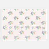 Papierblätter für Blumenbearbeitung Geschenkpapier Set (Vorderseite)