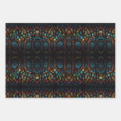 Papierblätter für den Baum des Lebensbereichs Geschenkpapier Set (Vorderseite 3)