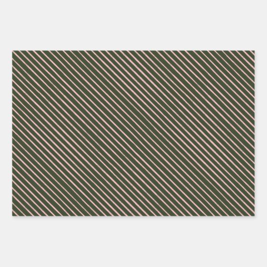 Papierblätter für den Urlaub in Rosa Geschenkpapier Set (Vorderseite 3)