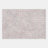 Papierblätter für die geometrischen Formen in Rosa Geschenkpapier Set (Vorderseite 3)