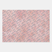 Papierblätter für die geometrischen Formen in Rosa Geschenkpapier Set (Vorderseite 2)