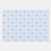 Papierblätter für die Liebe Geschenkpapier Set (Vorderseite 3)