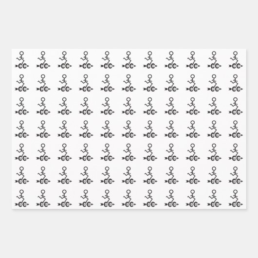 Papierblätter für die Umhüllung über Land Geschenkpapier Set (Vorderseite)